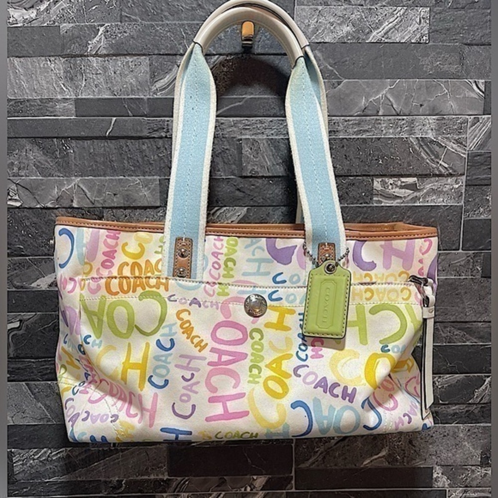 Coach Colorful Tote